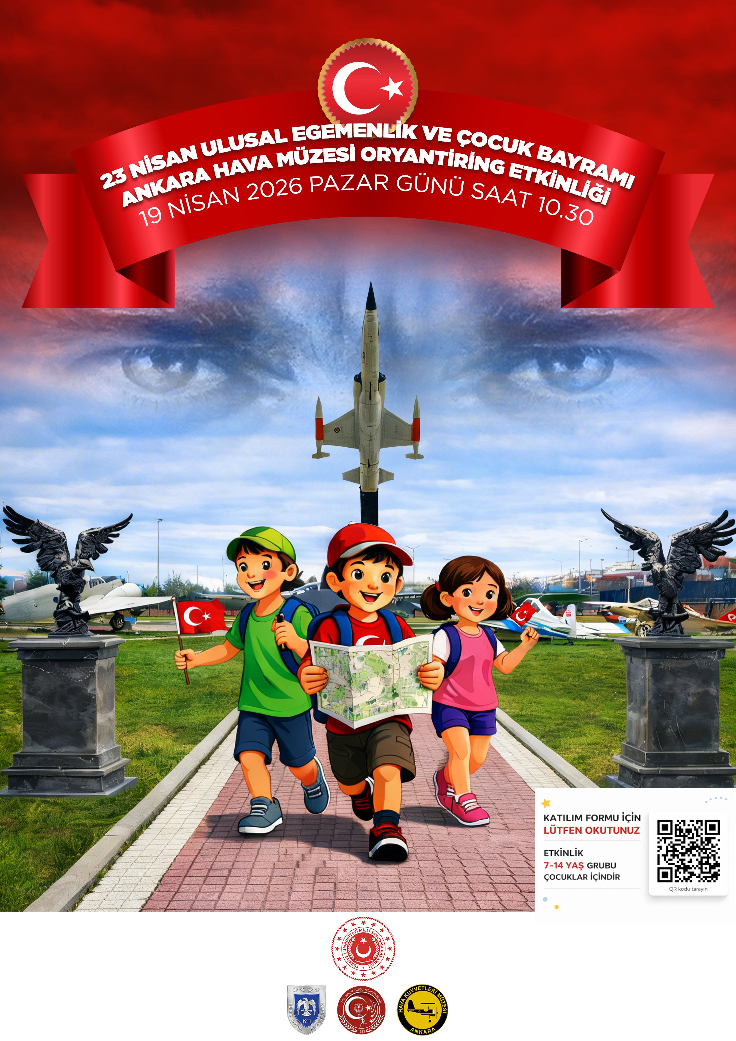 Ankara'da 23 Nisan için Oryantiring Etkinliği Düzenleniyor