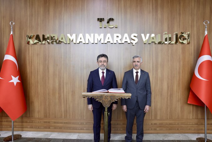 Bakan Yumaklı Kahramanmaraş'ta