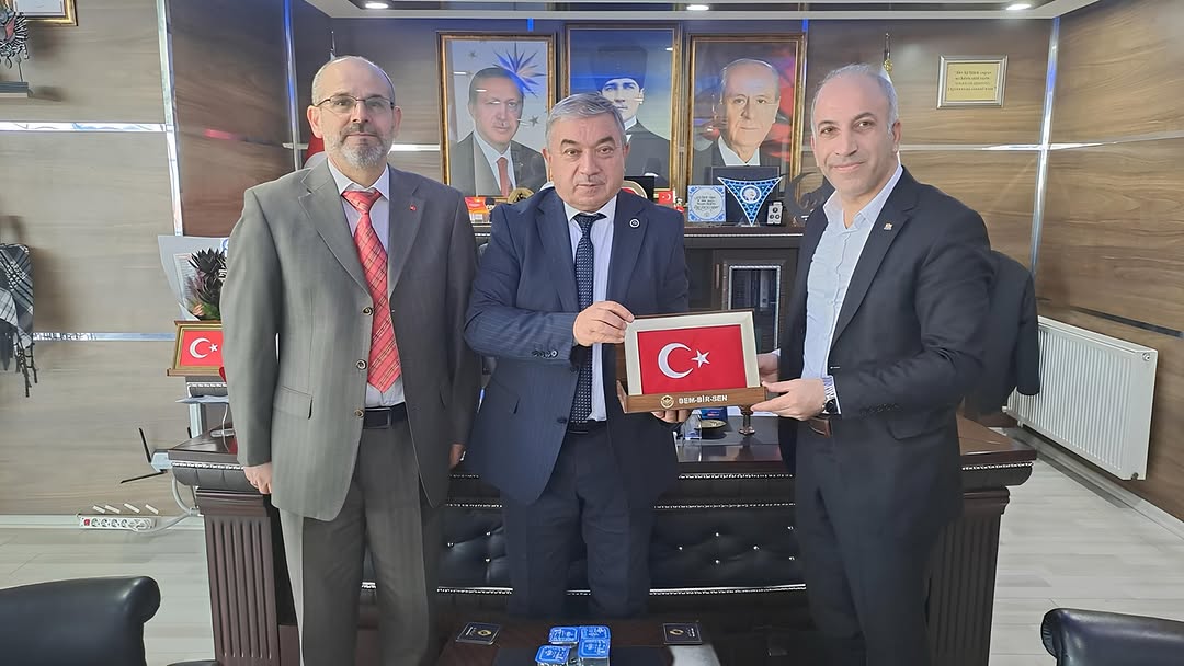BEM-BİR-SEN İl Başkanı ve Yönetimine Teşekkür