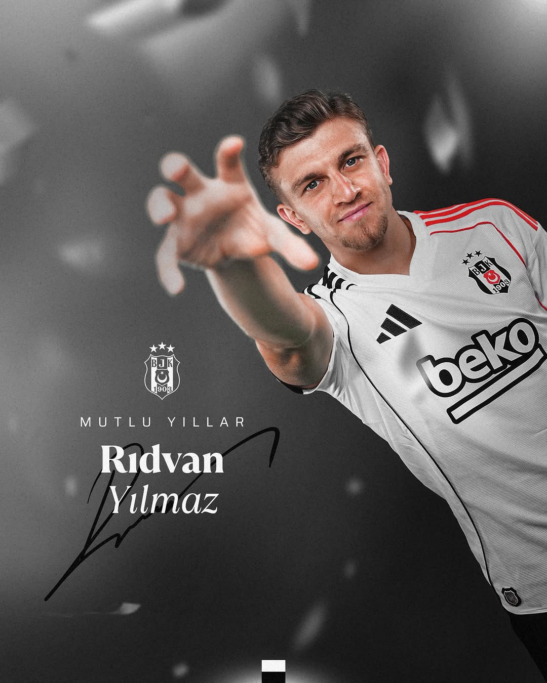 Beşiktaş Futbolcusu Rıdvan Yılmaz'ın Doğum Günü Kutlandı