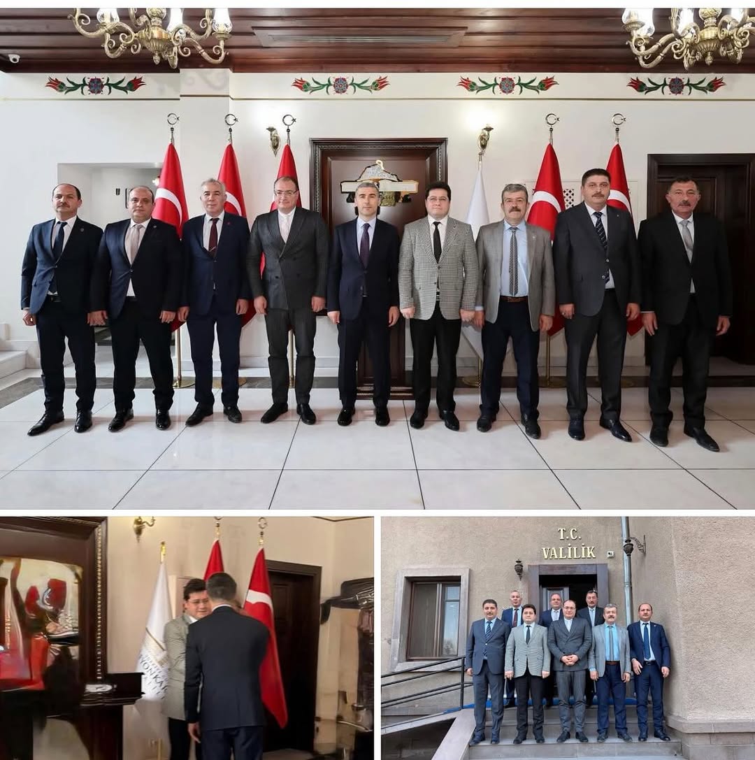 Bolvadin Belediye Başkanı Derviş Aynacı'nın Afyonkarahisar Valiliği Ziyareti