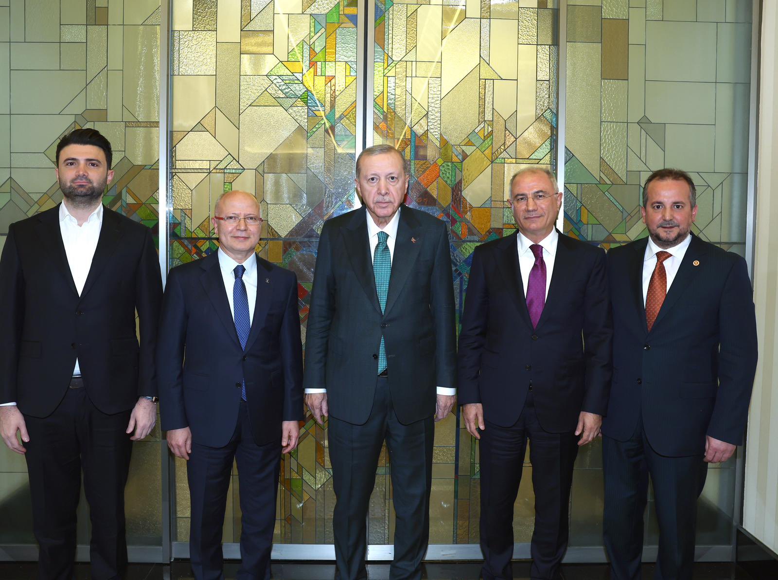 Bursaspor ve Yerel Yöneticiler Erdoğan ile Görüştü