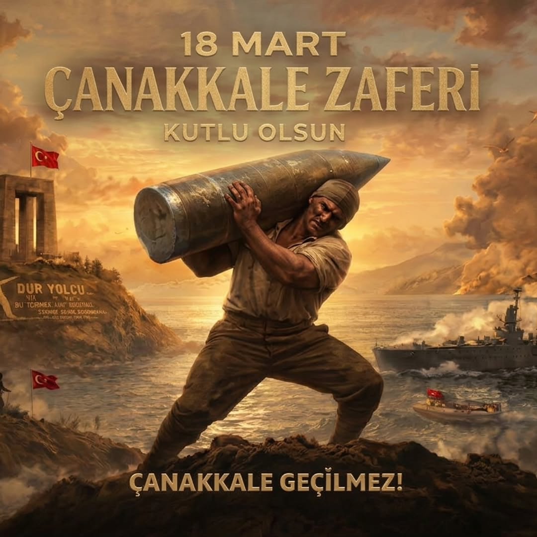 Çanakkale Zaferi'nin 106. Yıl Dönümünde Şehitler Anıldı