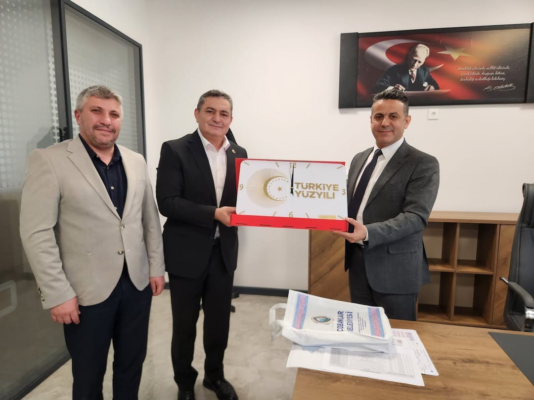 Çobanlar Belediye Başkanı Ali Altuntaş, OEDAŞ Afyonkarahisar İl İşletme Müdürü Fahri Yapıcıoğlu'nu Ziyaret Etti