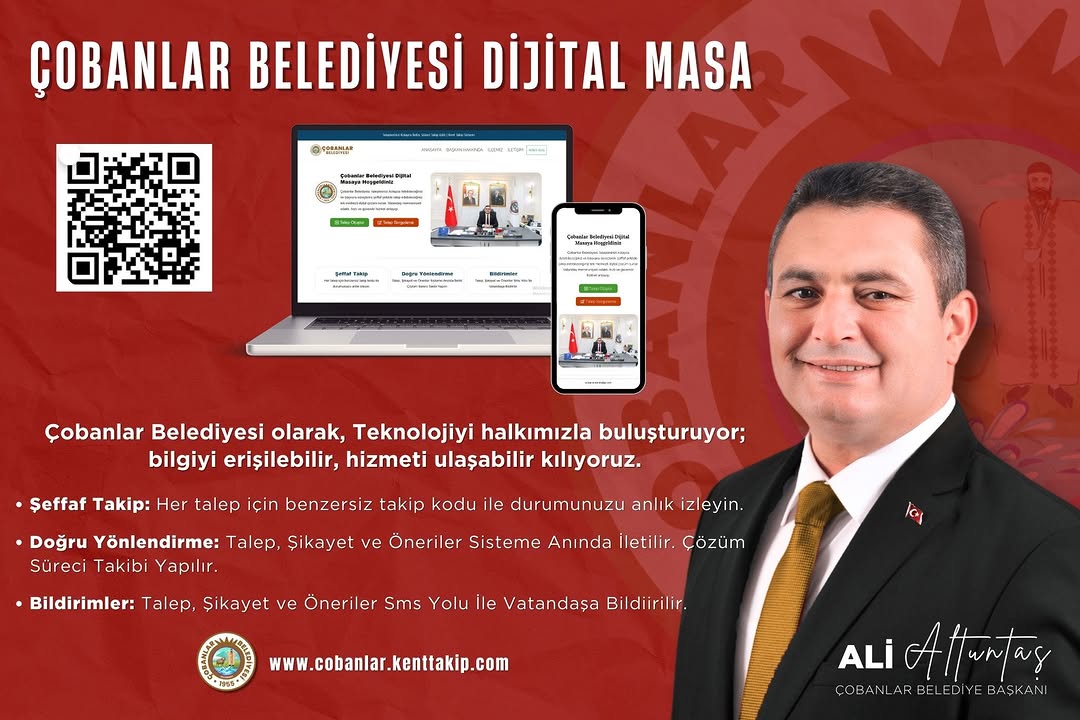 Çobanlar Belediyesi Teknolojiyi Halkla Buluşturuyor