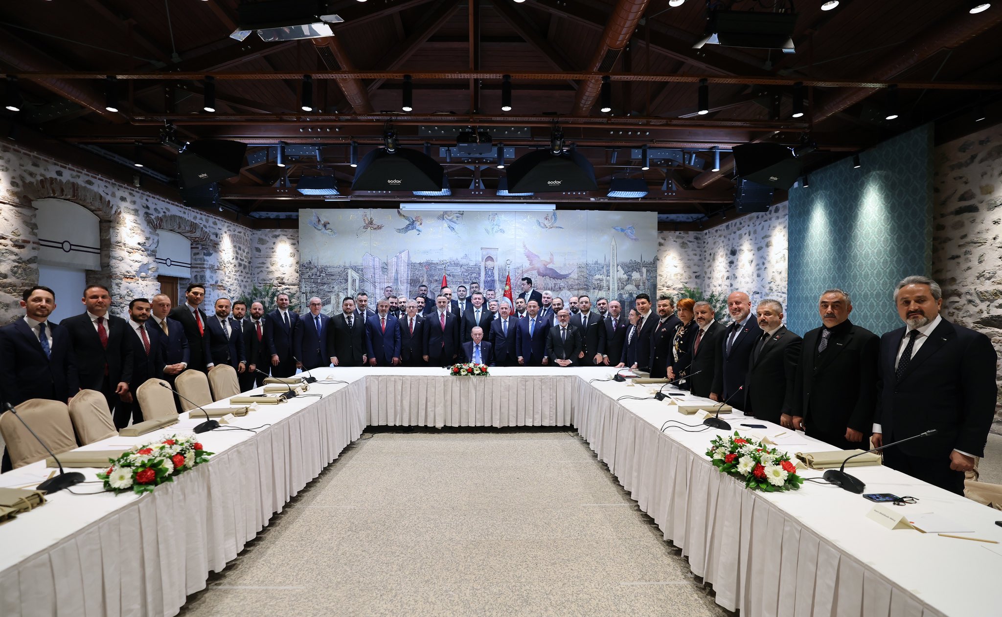 Cumhurbaşkanı Erdoğan ASKON'u Ağırladı