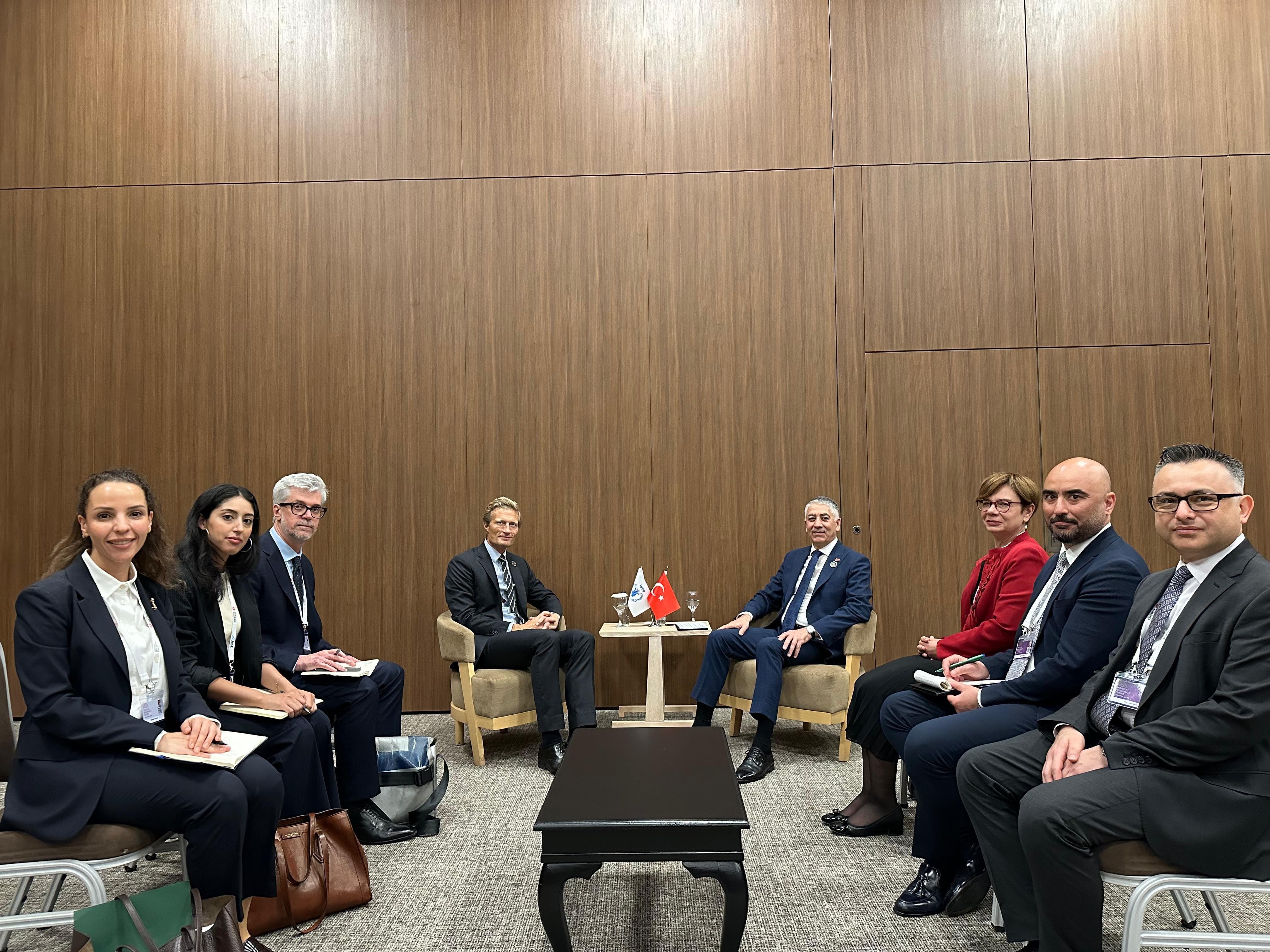 Deputy Minister Özel meets UN WFP official