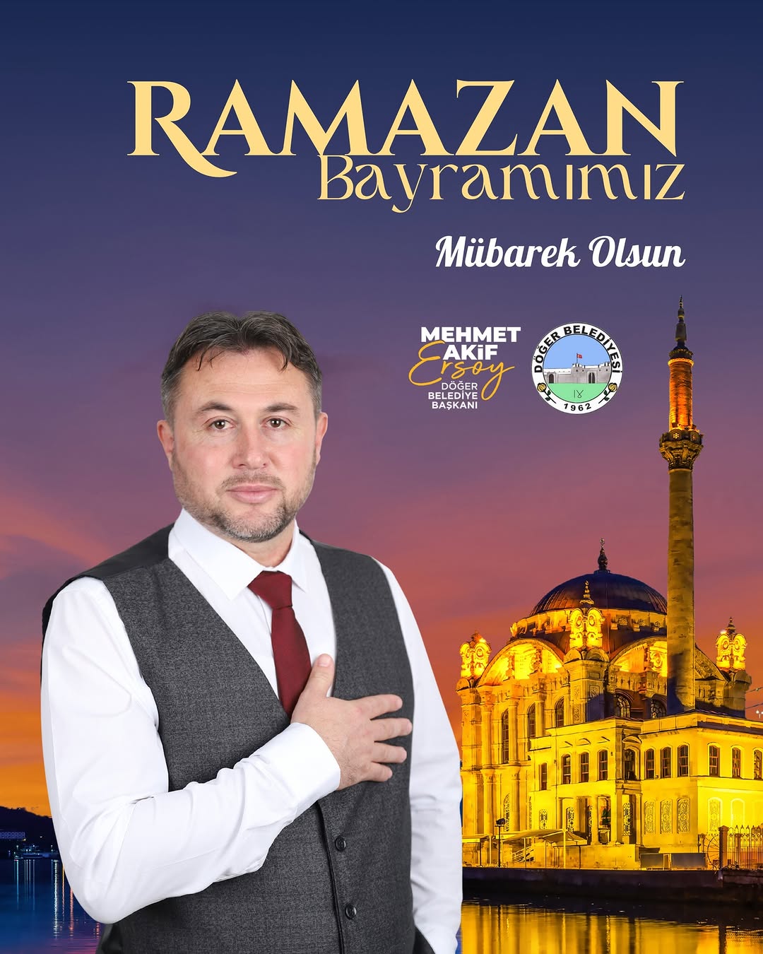Döğer Belediyesi'nden Ramazan Bayramı Kutlama Mesajı