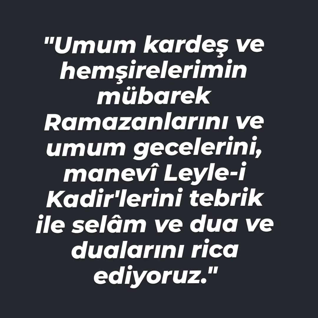 Emirdağ Belediye Başkanı Serkan Koyuncu Ramazan Mesajı Paylaştı