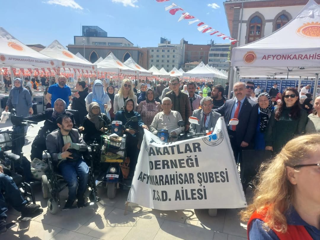 Engelli Dernekleri ile Ortak Çalışmalar Yürüten Afyonkarahisar Aile ve Sosyal Hizmetler İl Müdürlüğü