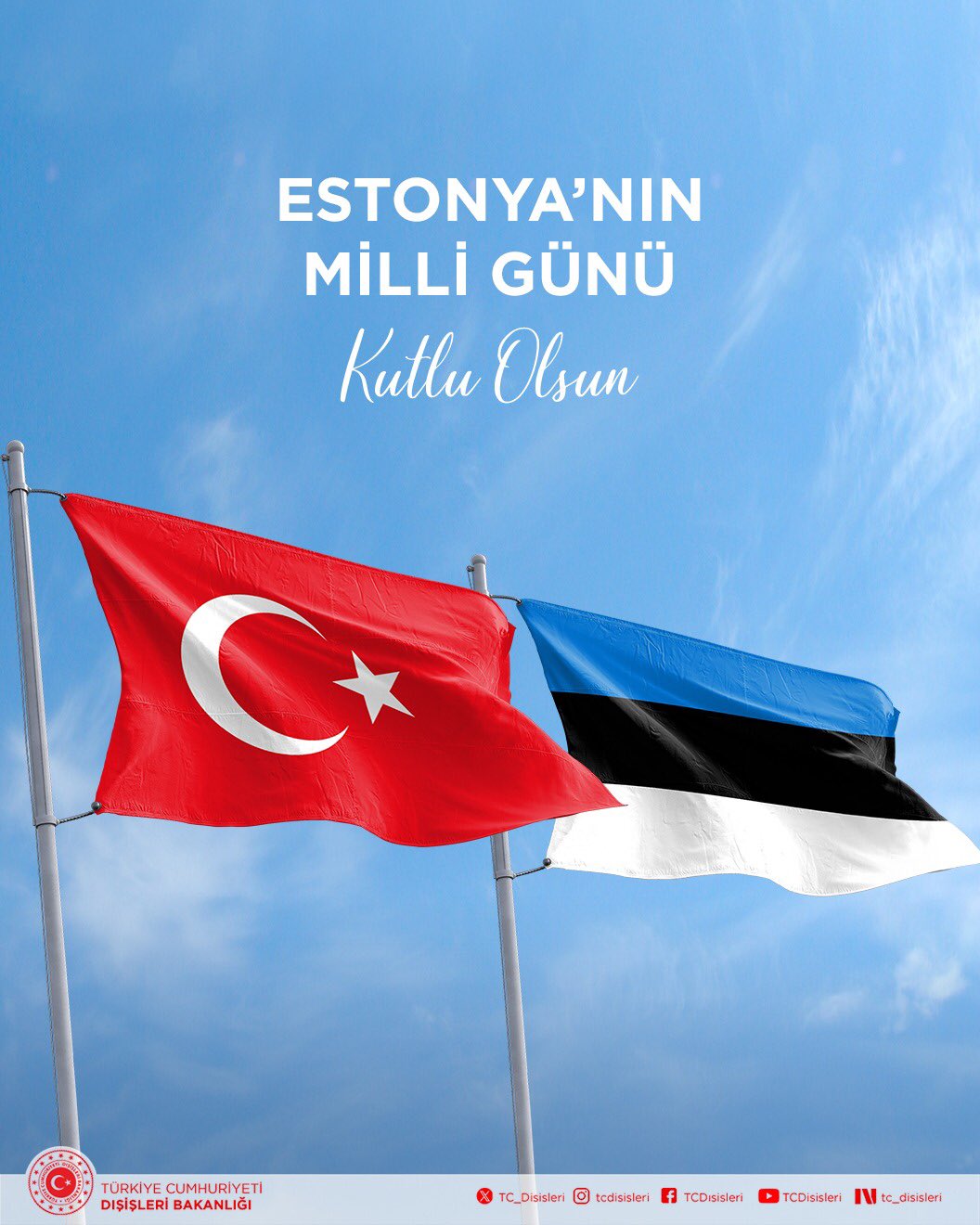 Estonya'nın Milli Günü Kutlandı