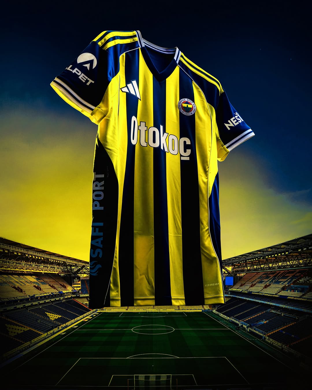 Fenerbahçe, Adidas ve Fenerium İş Birliğiyle Yeni Forma ve Ekipmanları Tanıttı