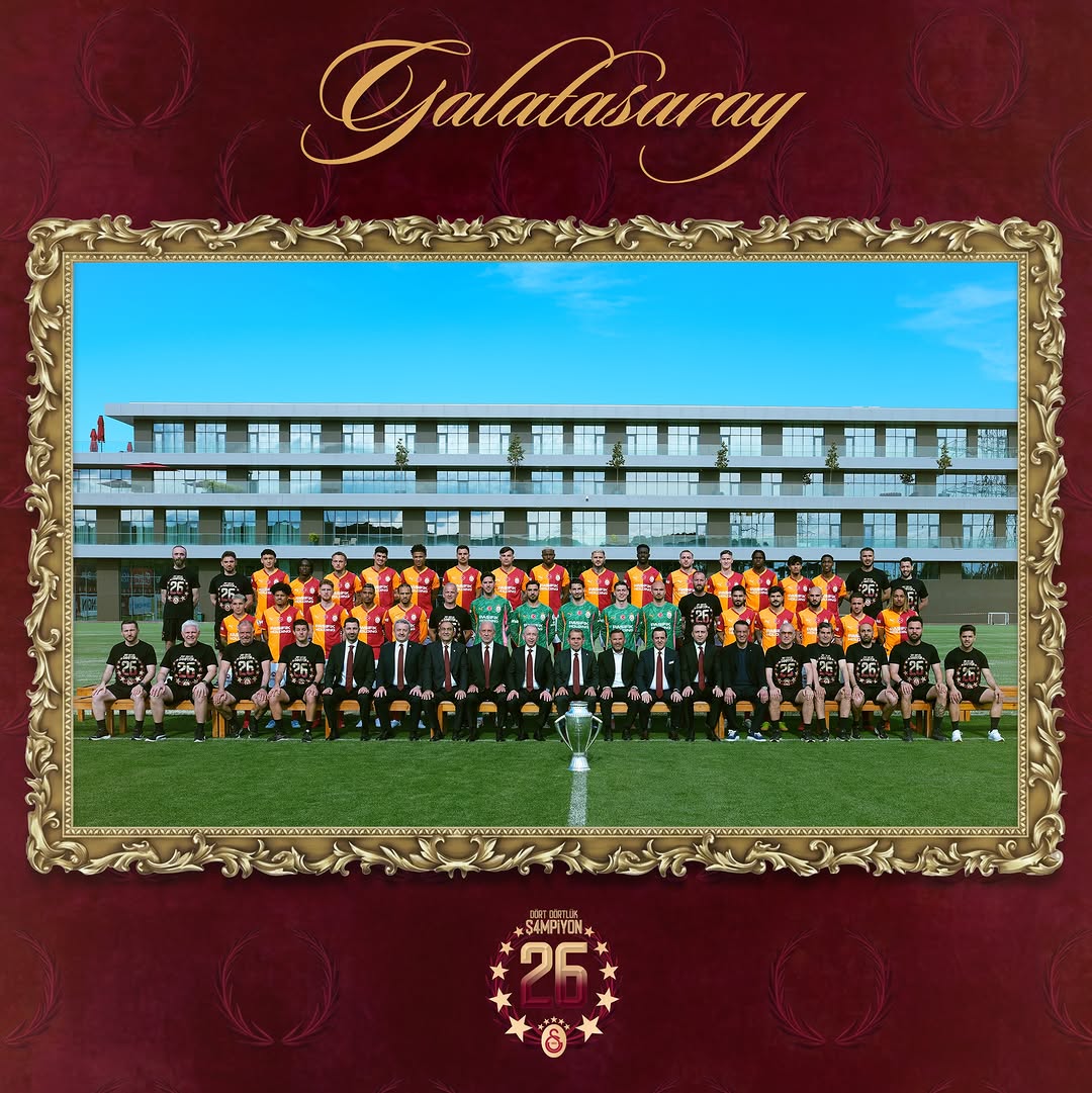 Galatasaray 2025-2026 Süper Lig Şampiyonu Oldu!