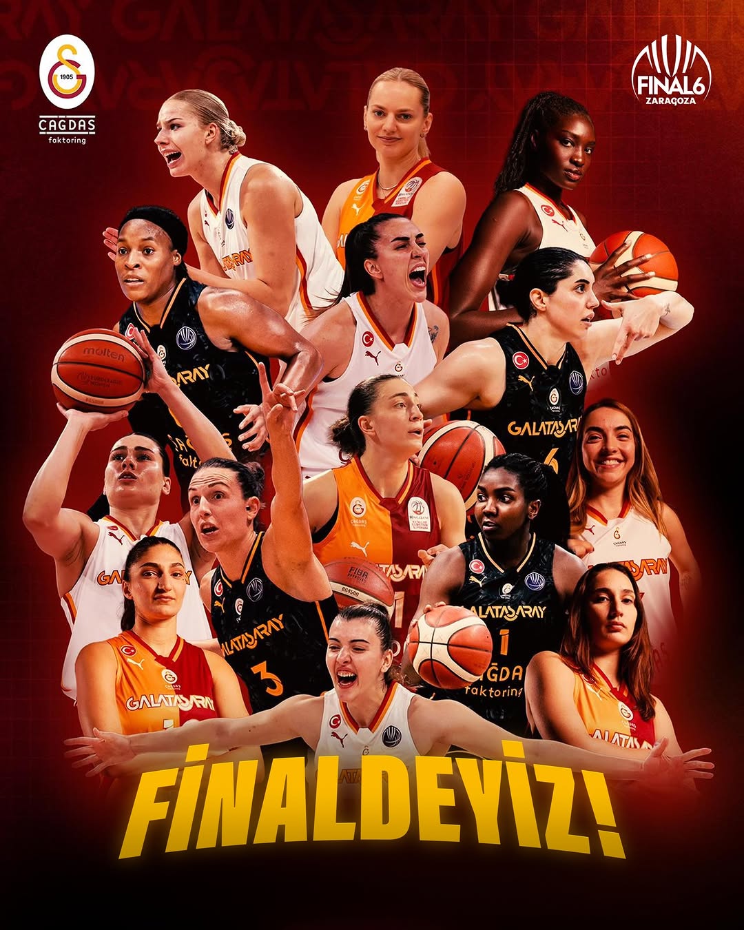 Galatasaray Çağdaş Factoring Basketbol Takımı Finalde!