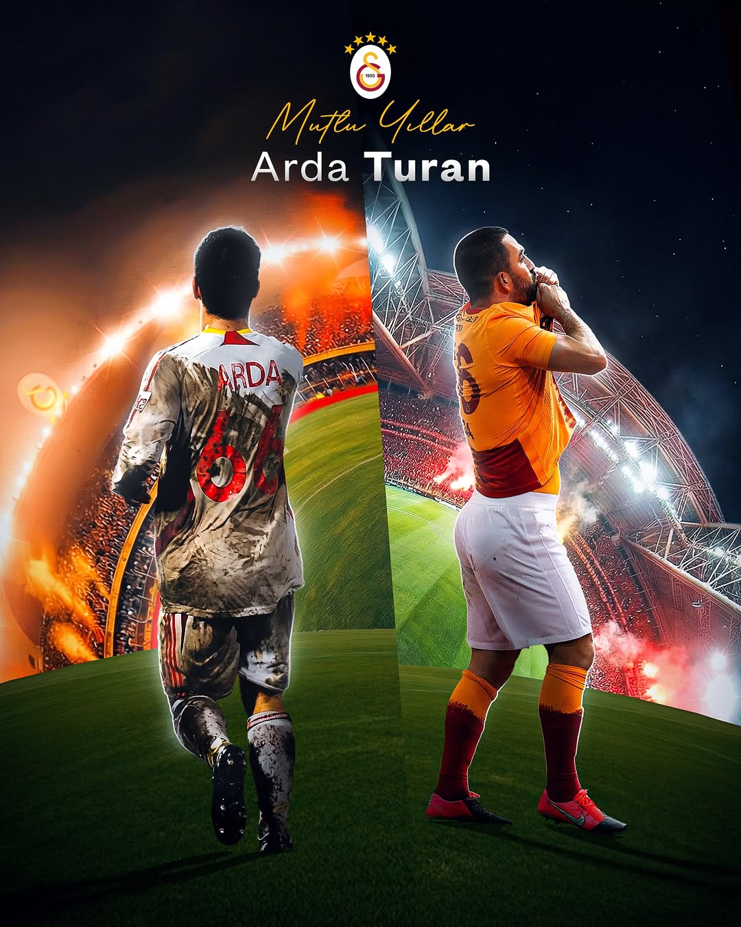 Galatasaray'ın Efsane Kaptanı Arda Turan'ın Doğum Günü Kutlu Olsun!