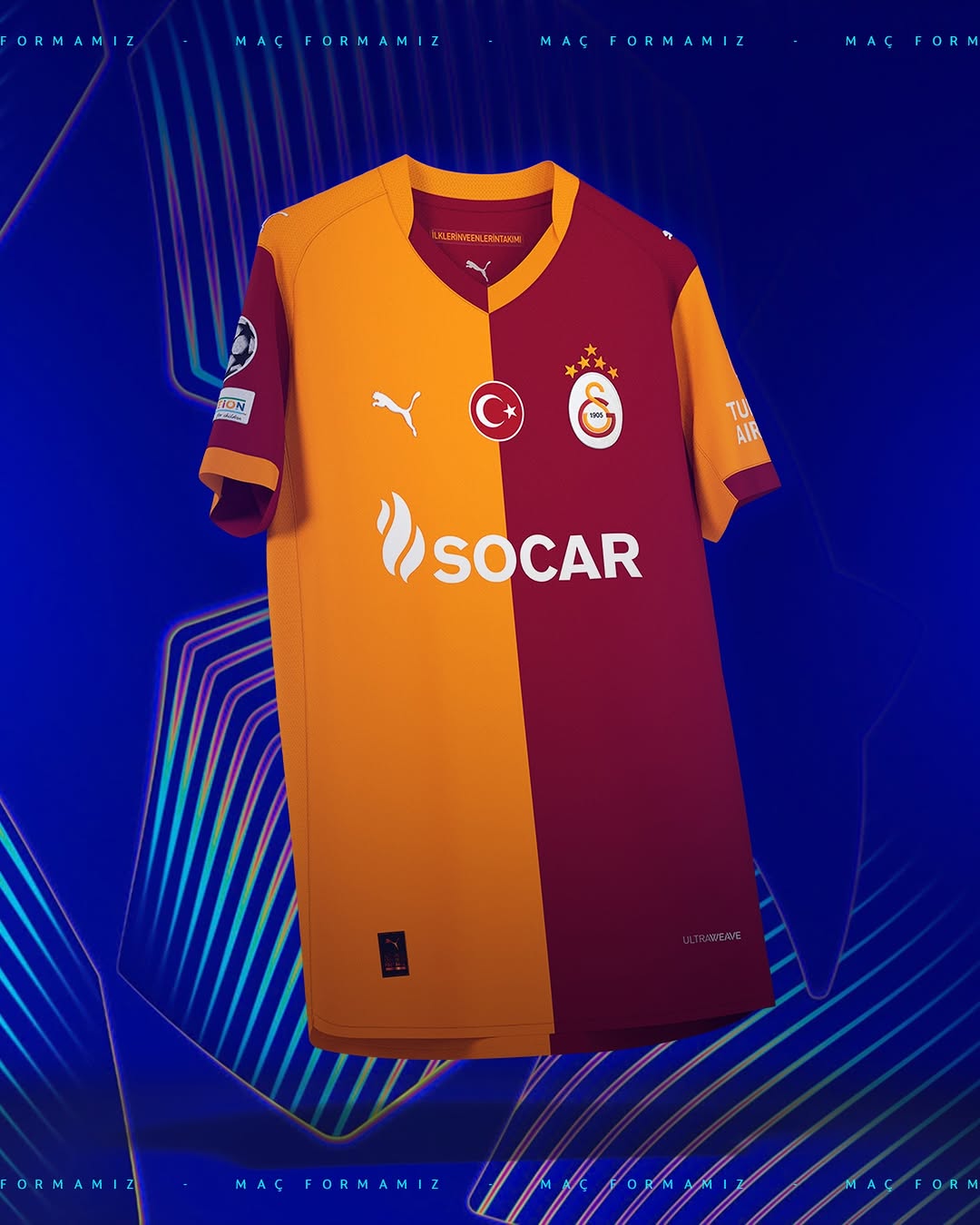 Galatasaray, Manchester City Maçına Parçalı Forma ile Çıkacak