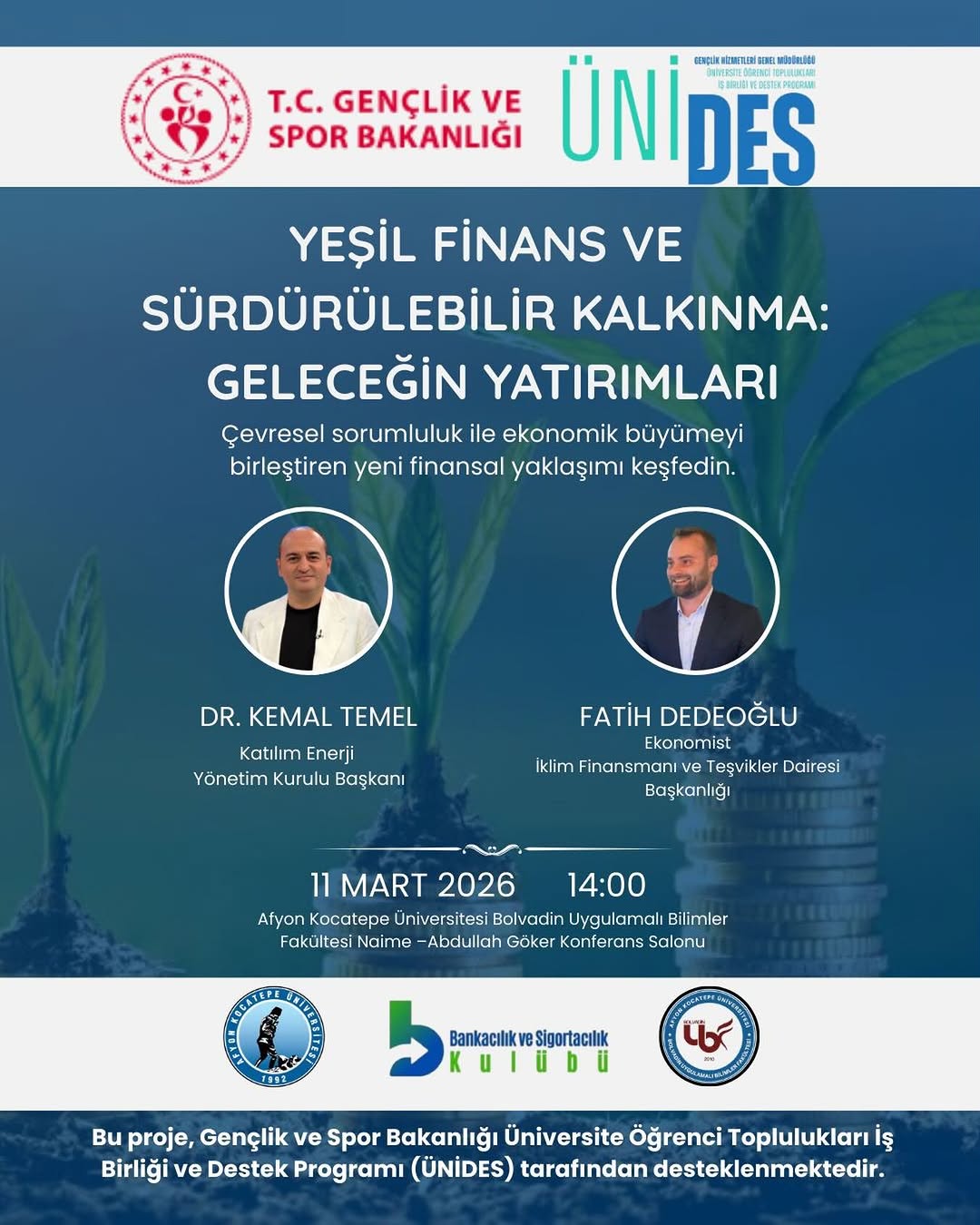 Geleceğin Finansında Sorumluluk: Afyon Kocatepe Üniversitesi'nden Önemli Panel