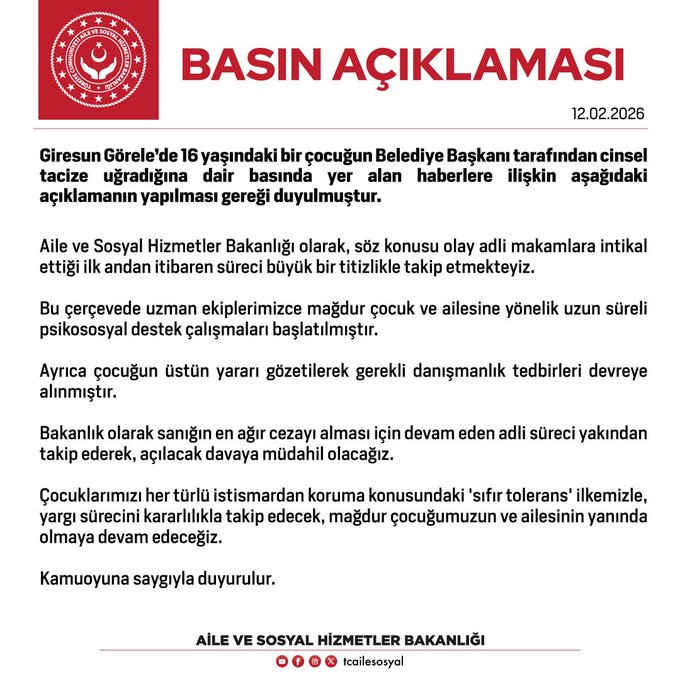 Giresun'da Taciz İddiası