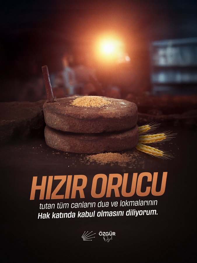 Hızır Orucu Başladı