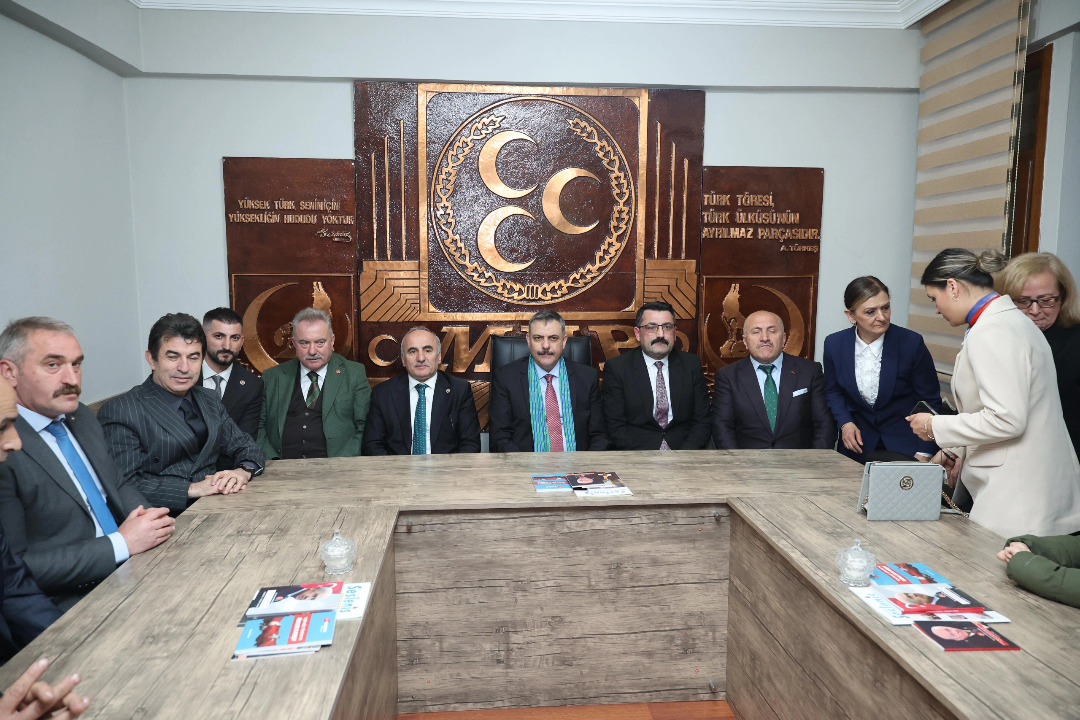 İçişleri Bakanlığı'ndan MHP Rize İl Başkanlığı Ziyareti