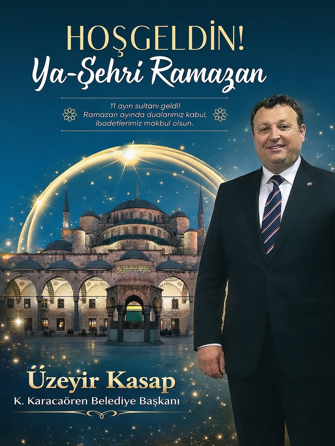 K. Karacaören Belediye Başkanı Üzeyir Kasap'tan Ramazan Mesajı