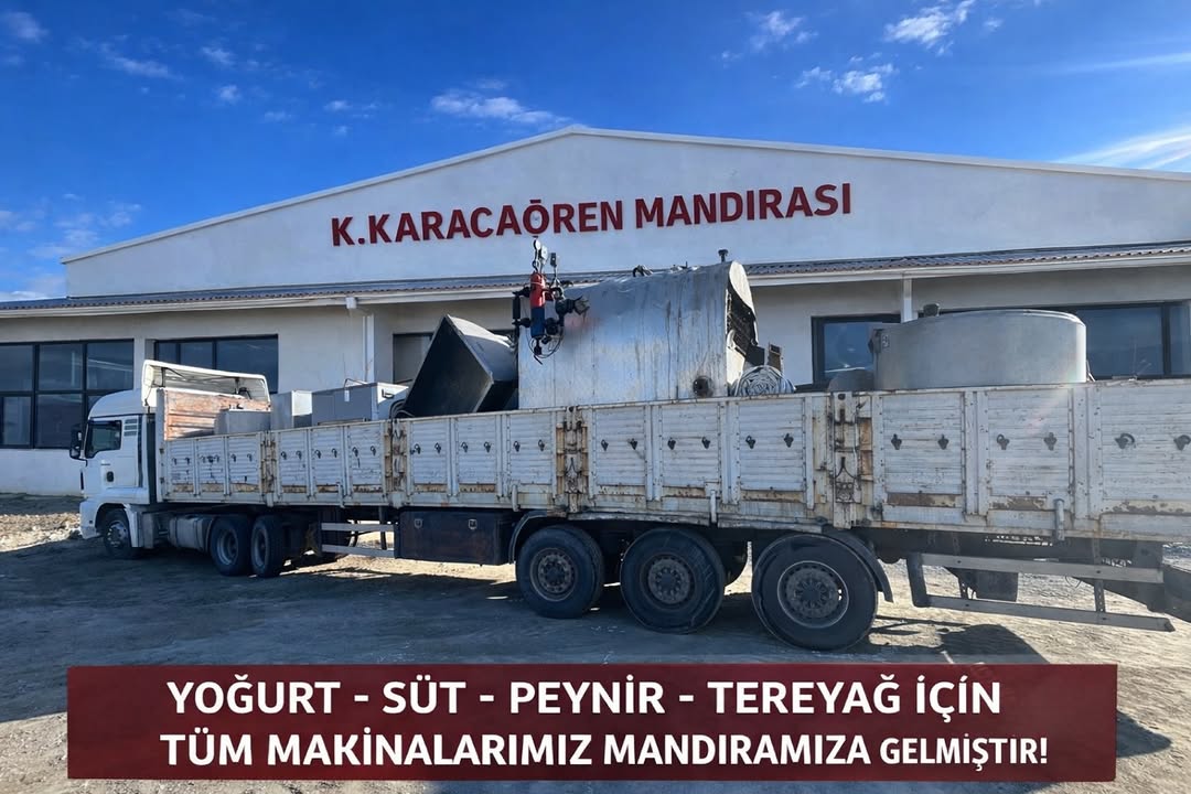 K. Karacaören Mandıramıza Yeni Yatırım: Üretim Gücümüz Artıyor