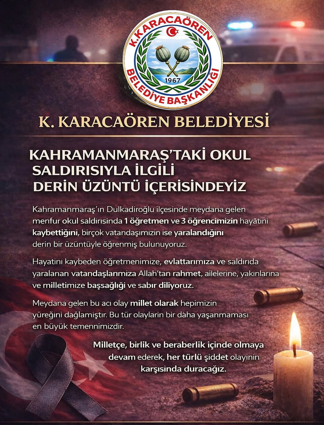 Kahramanmaraş'ta Ortaokulda Gerçekleşen Menfur Saldırı Ne Kadar Zarara Yol Açtı?