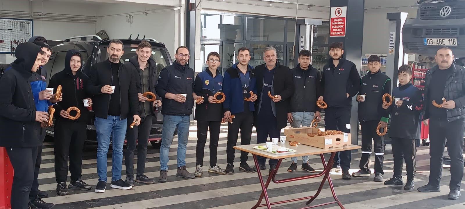 KUNAK’TAN GELECEĞİN USTALARINA ZİYARET