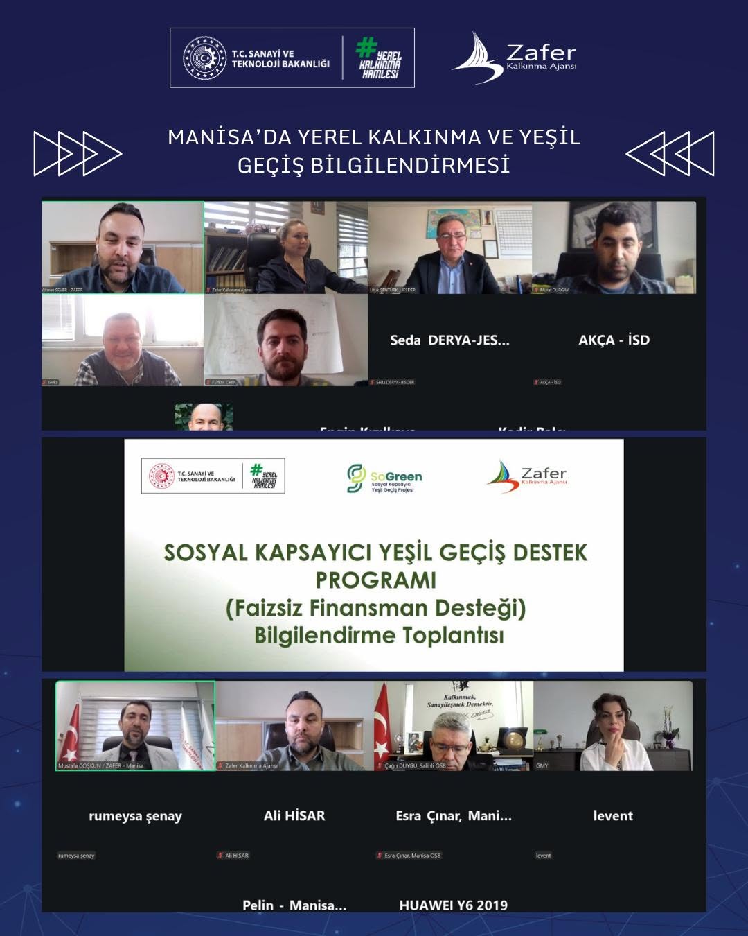 Manisa’da Yerel Kalkınma ve Yeşil Geçiş Bilgilendirmesi