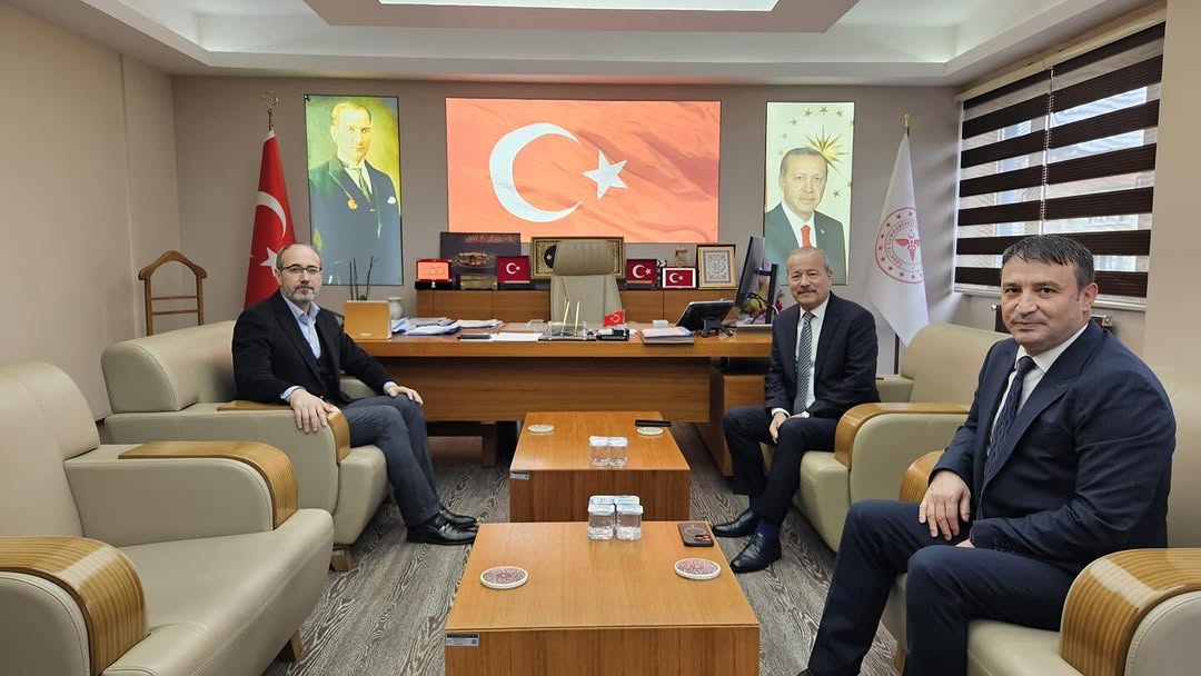 Mhp Afyonkarahisar Milletvekili Mehmet Taytak Afyonkarahisar İl Sağlık Müdürü Hakkı Öztürk'ü Ziyaret Etti