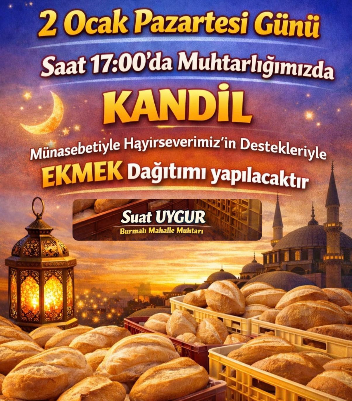 Muhtarlıktan Duyuru