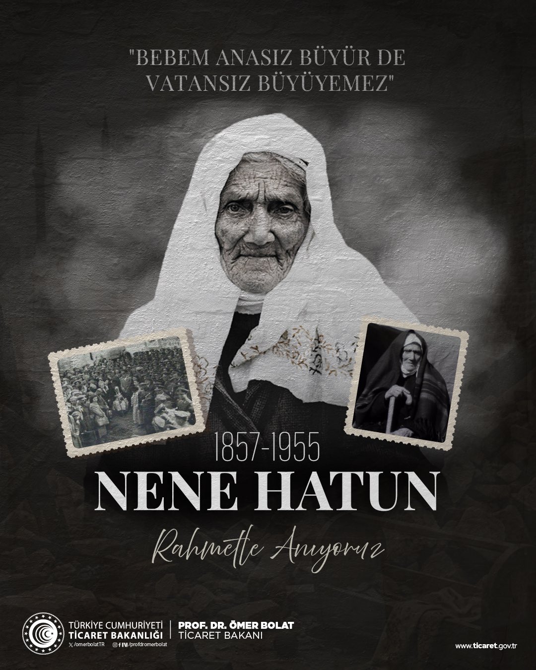 Nene Hatun, cesaret ve fedakarlıkla anıldı