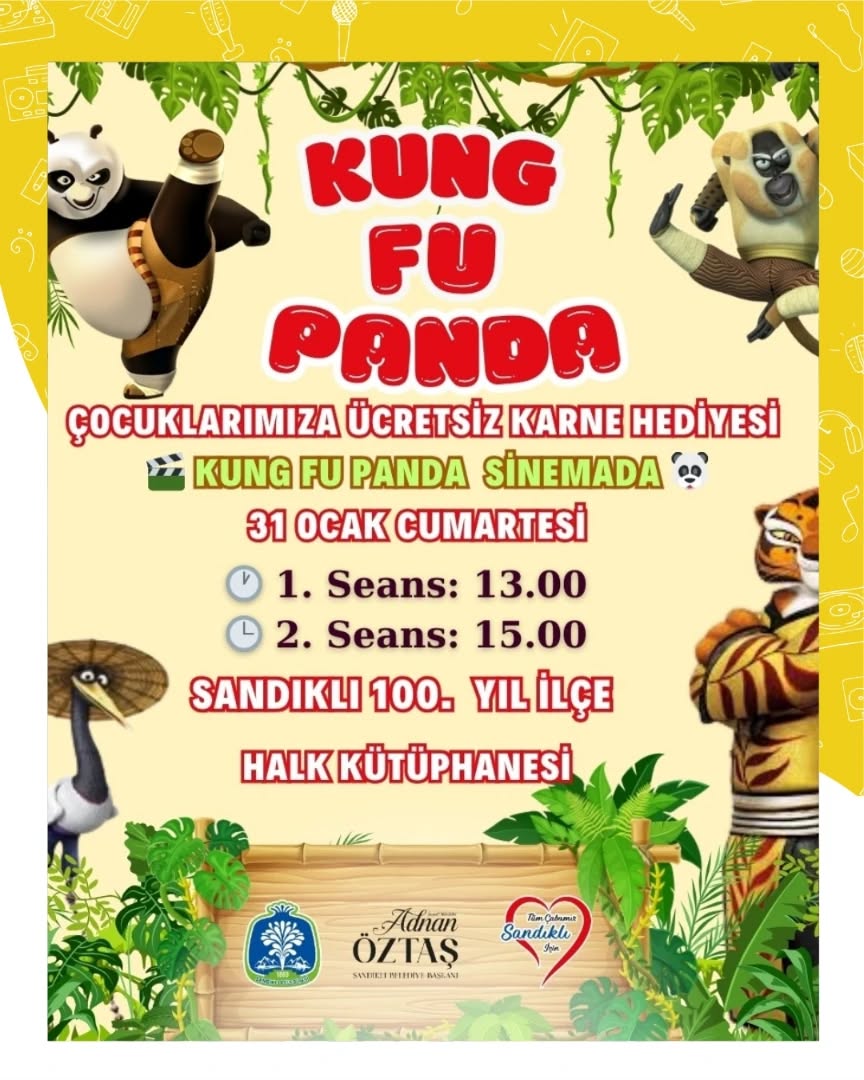 Sandıklı Belediye Başkanı Adnan Öztaş'tan Çocuklara Karne Hediyesi