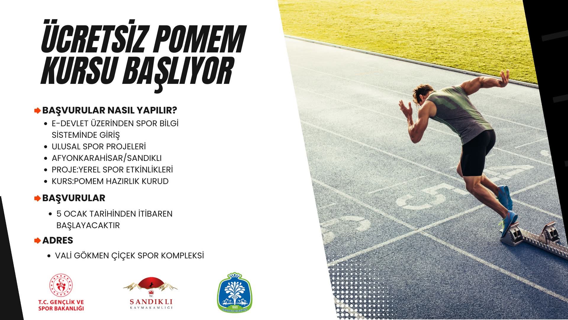 Sandıklı’da Ücretsiz POMEM Hazırlık Kursu Başlıyor