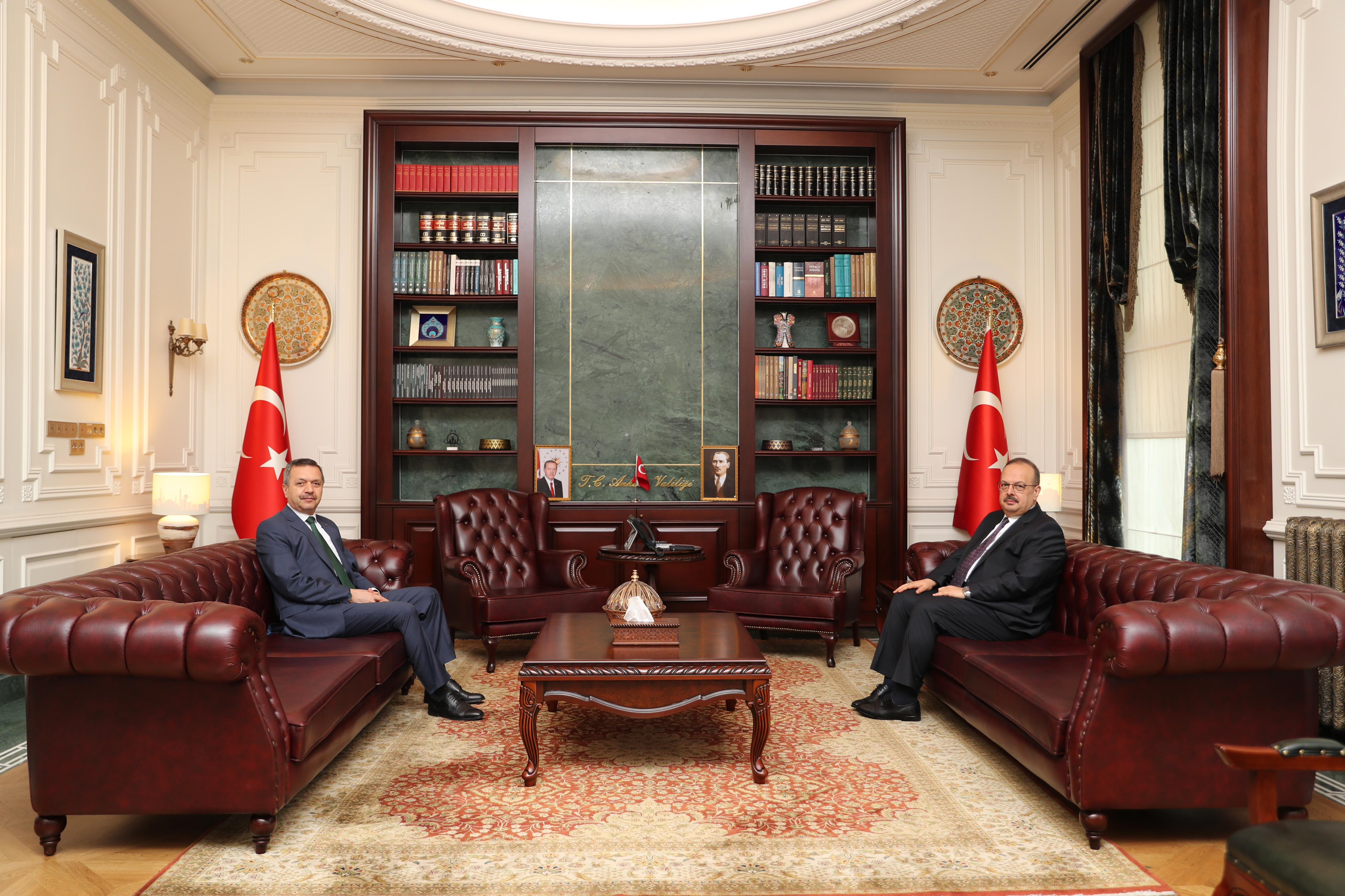 Sayıştay Başsavcısı Altıntaş’tan Vali Canbolat’a Ziyaret