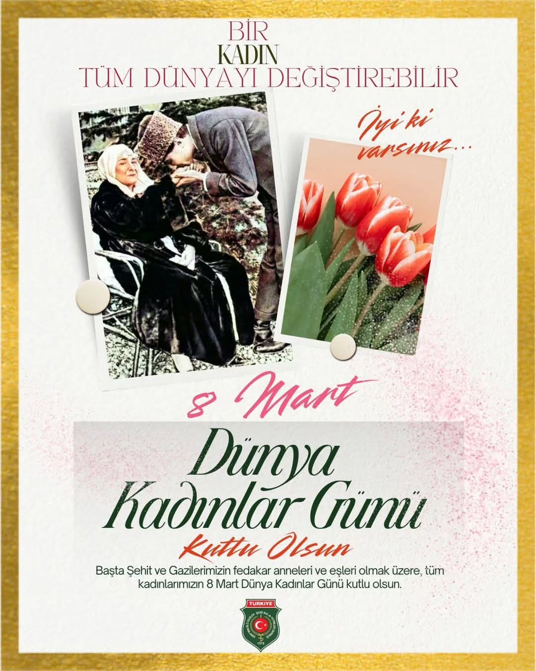 Şehit ve Gazilerimizin Kadınlarına Teşekkür