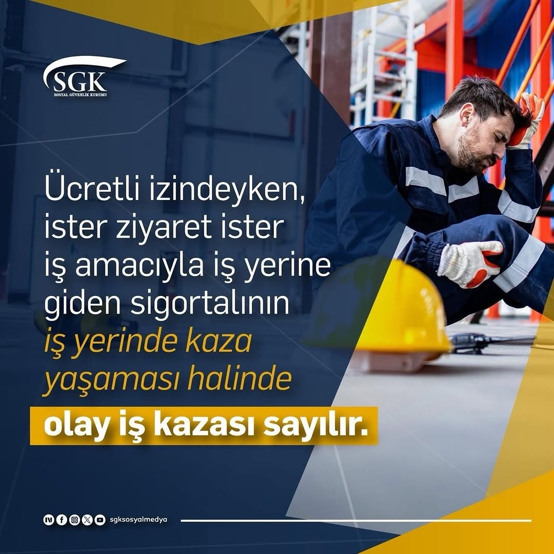 Sigortalının İş Yerinde Geçirdiği Kaza Ücretli İzinli İken Gerçekleşirse Ne Olur?
