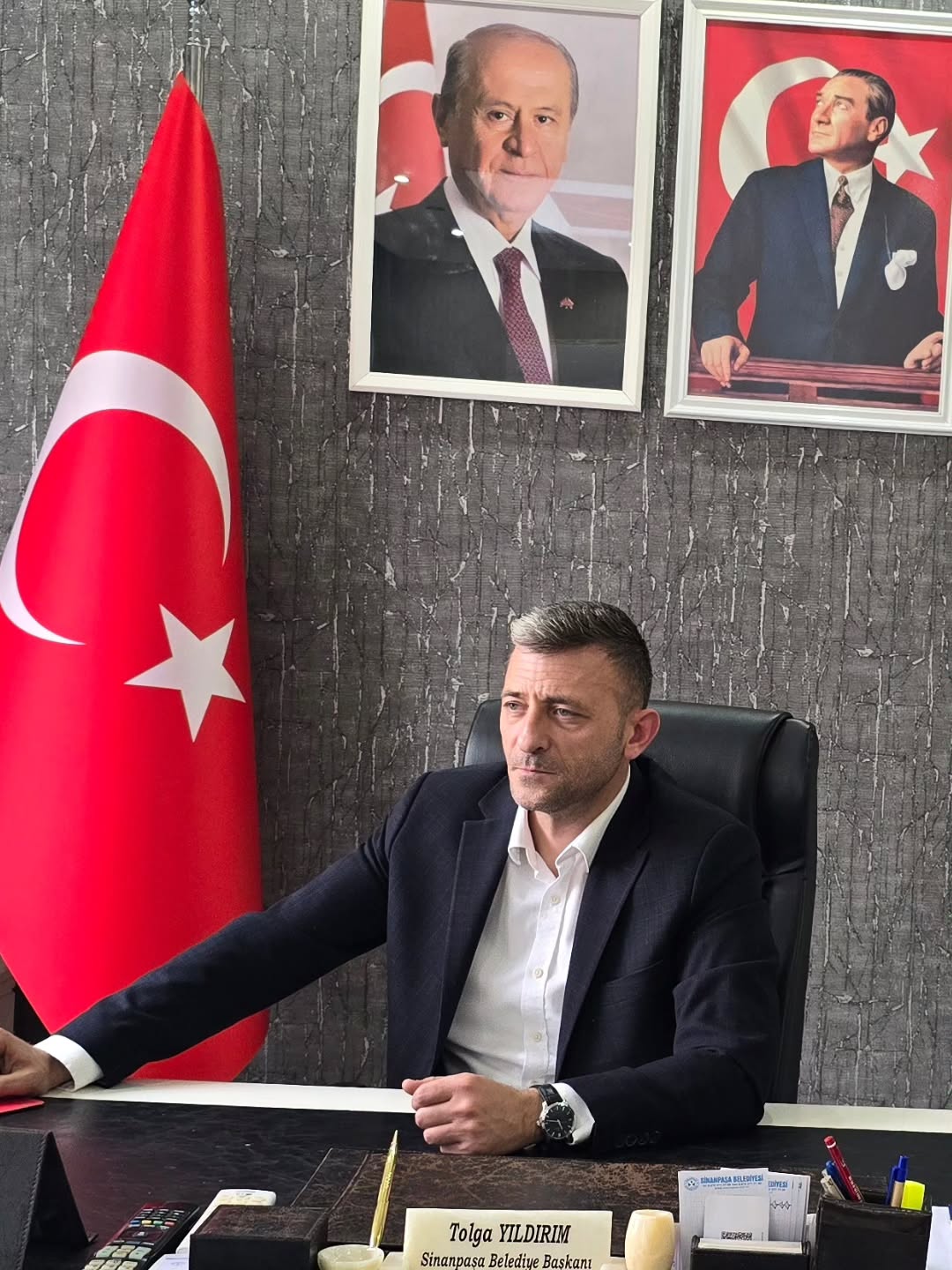 Sinanpaşa Belediye Başkanı Tolga Yıldırım'dan Berat Kandili Mesajı