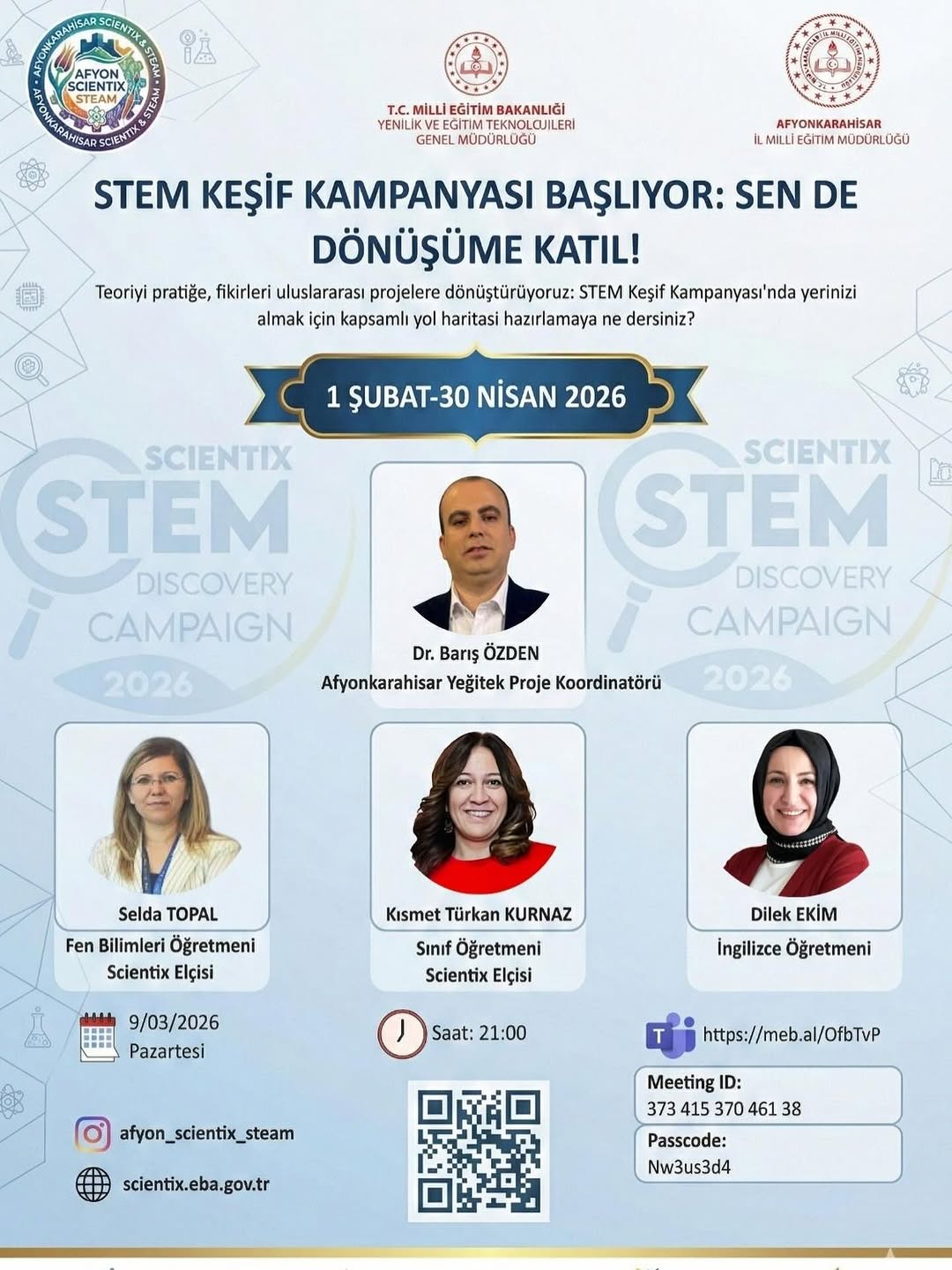 STEM Keşif Kampanyası Başlıyor: Öğretmenlere Webinar Daveti