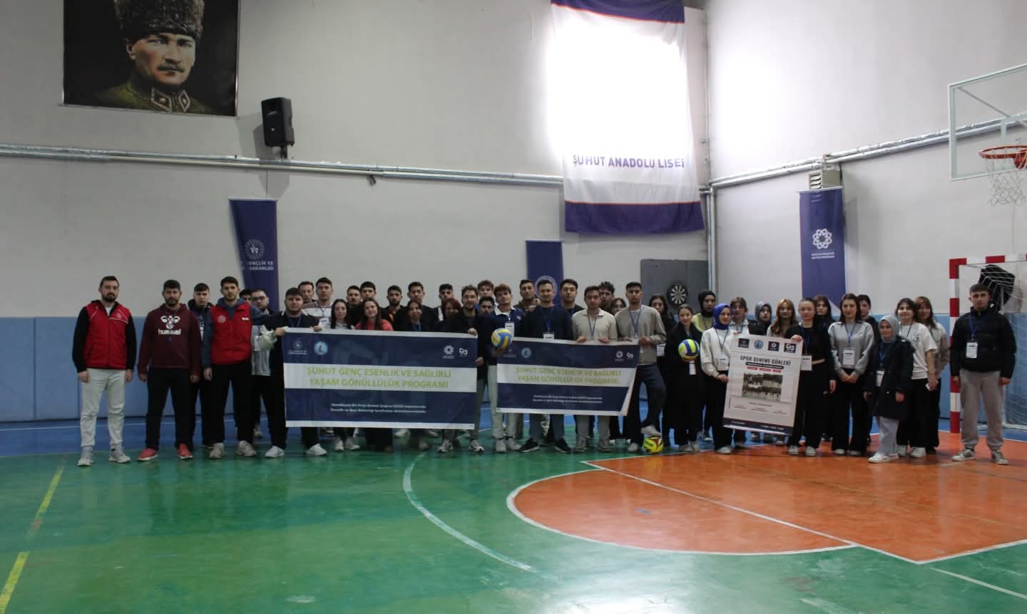 Şuhut Genç Esenlik ve Sağlıklı Yaşam Gönüllülük Projesi Tamamlandı