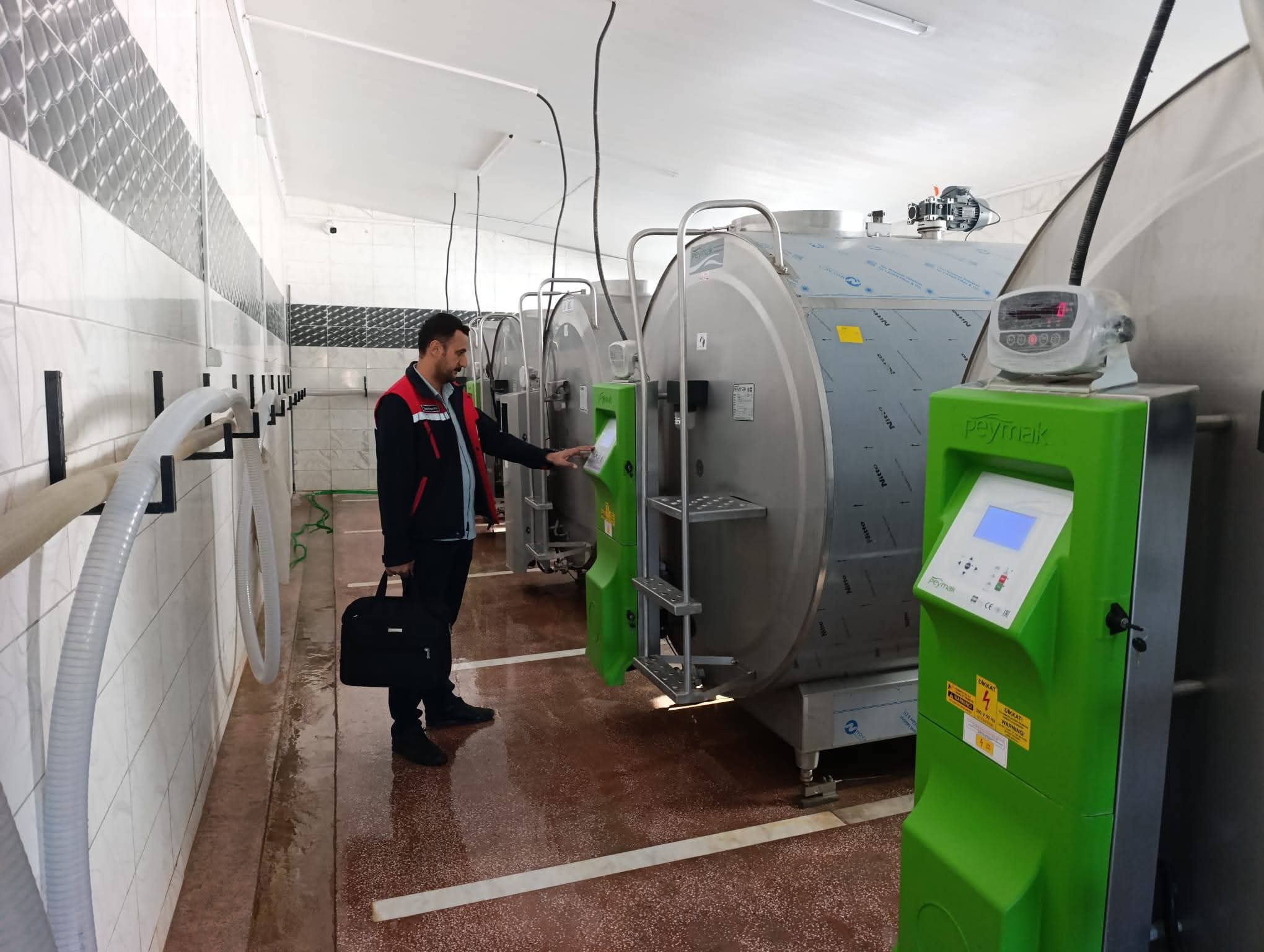 Süt Toplama Merkezlerinde Riske Dayalı Rutin Denetimler Sürdürülüyor