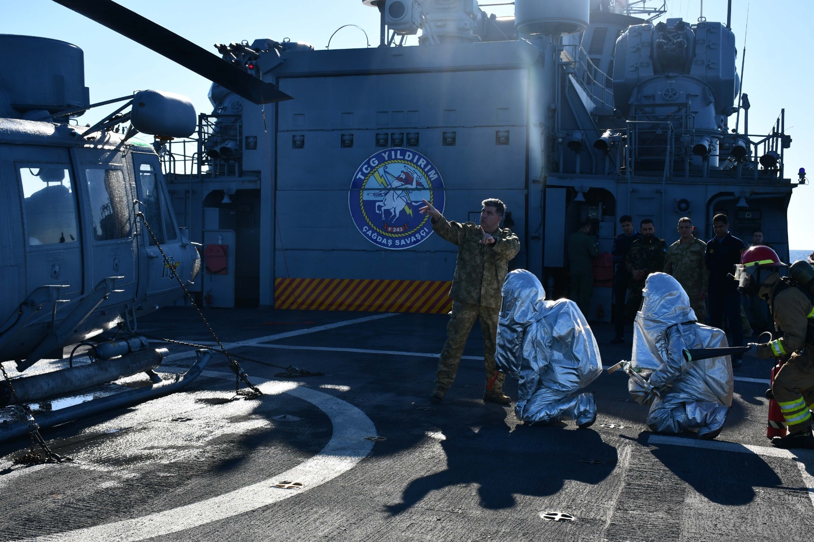 TCG Yıldırım Libya'da Eğitim Verdi