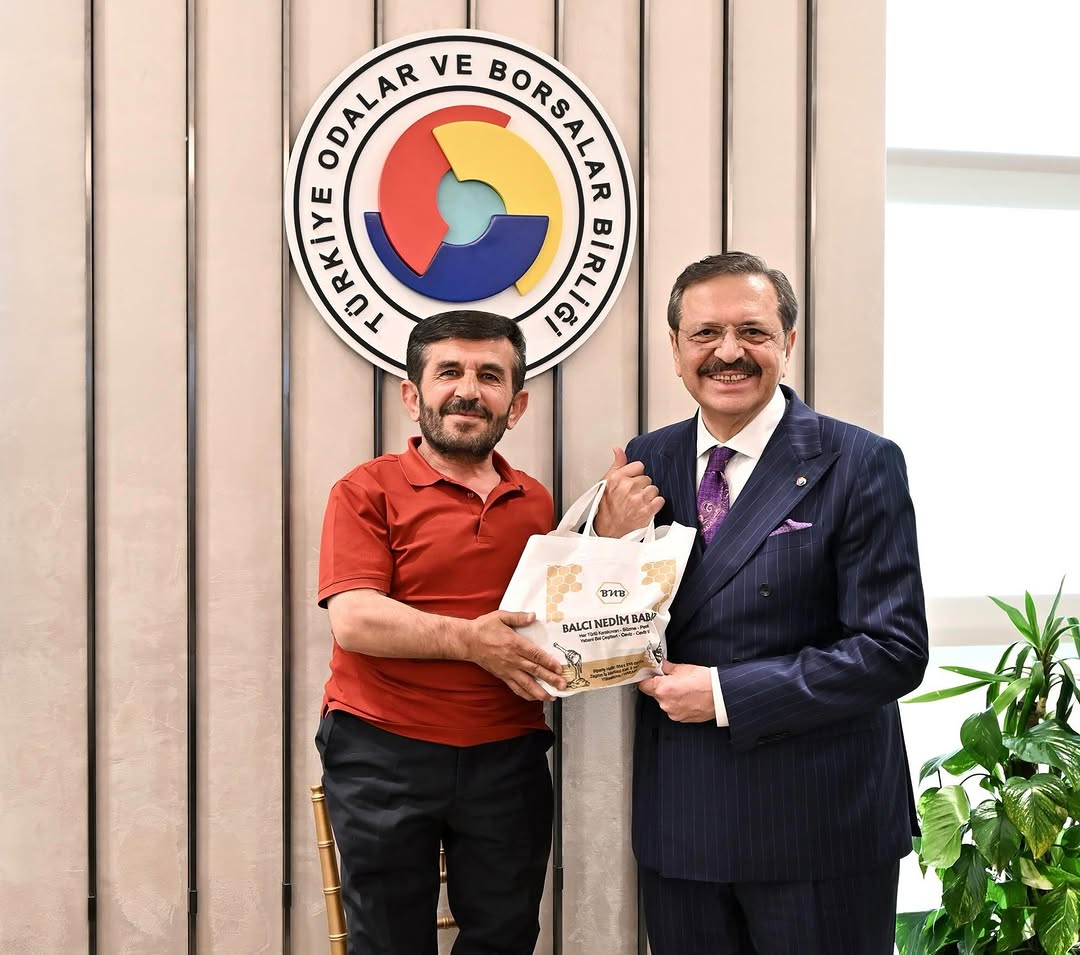TOBB Başkanı Hisarcıklıoğlu, Hakkari'de Ballarla Öne Çıkan Balcı'yı Ziyaret Etti