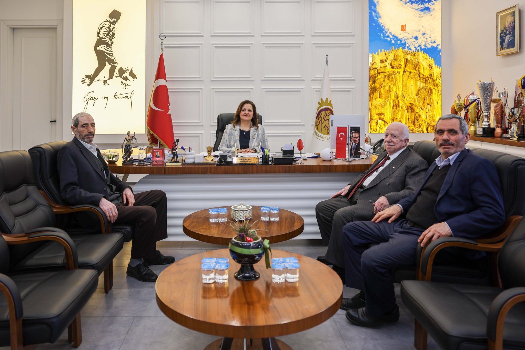 Toptancı Hali Yönetim Kurulu Üyeleri ile Görüşme
