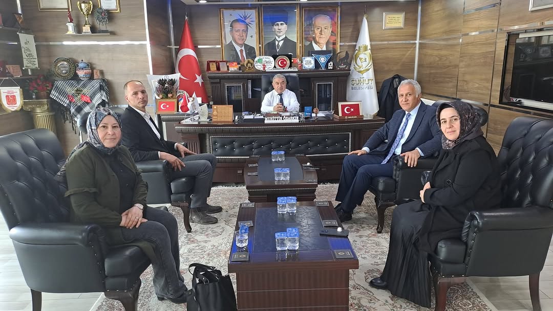 Tüm-İş Konfederasyonu Genel Başkanı Mahmut Şahin'den Nazik Ziyaret