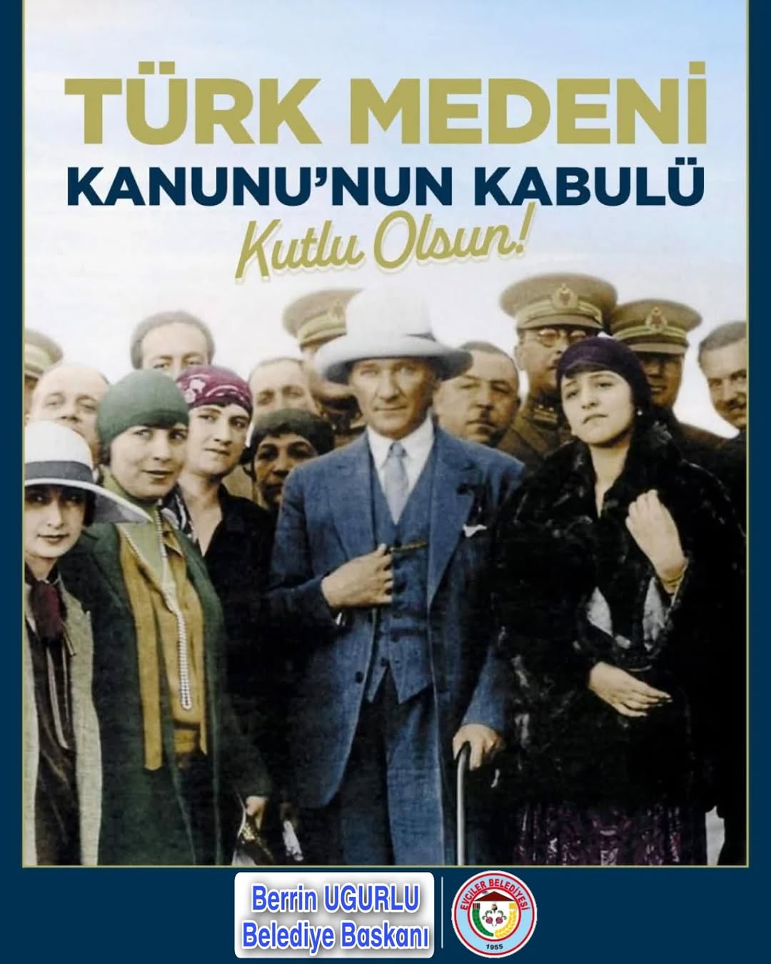 Türk Medeni Kanunu'nun Kabulü Kadın-Erkek Eşitliğinde Önemli Bir Adım