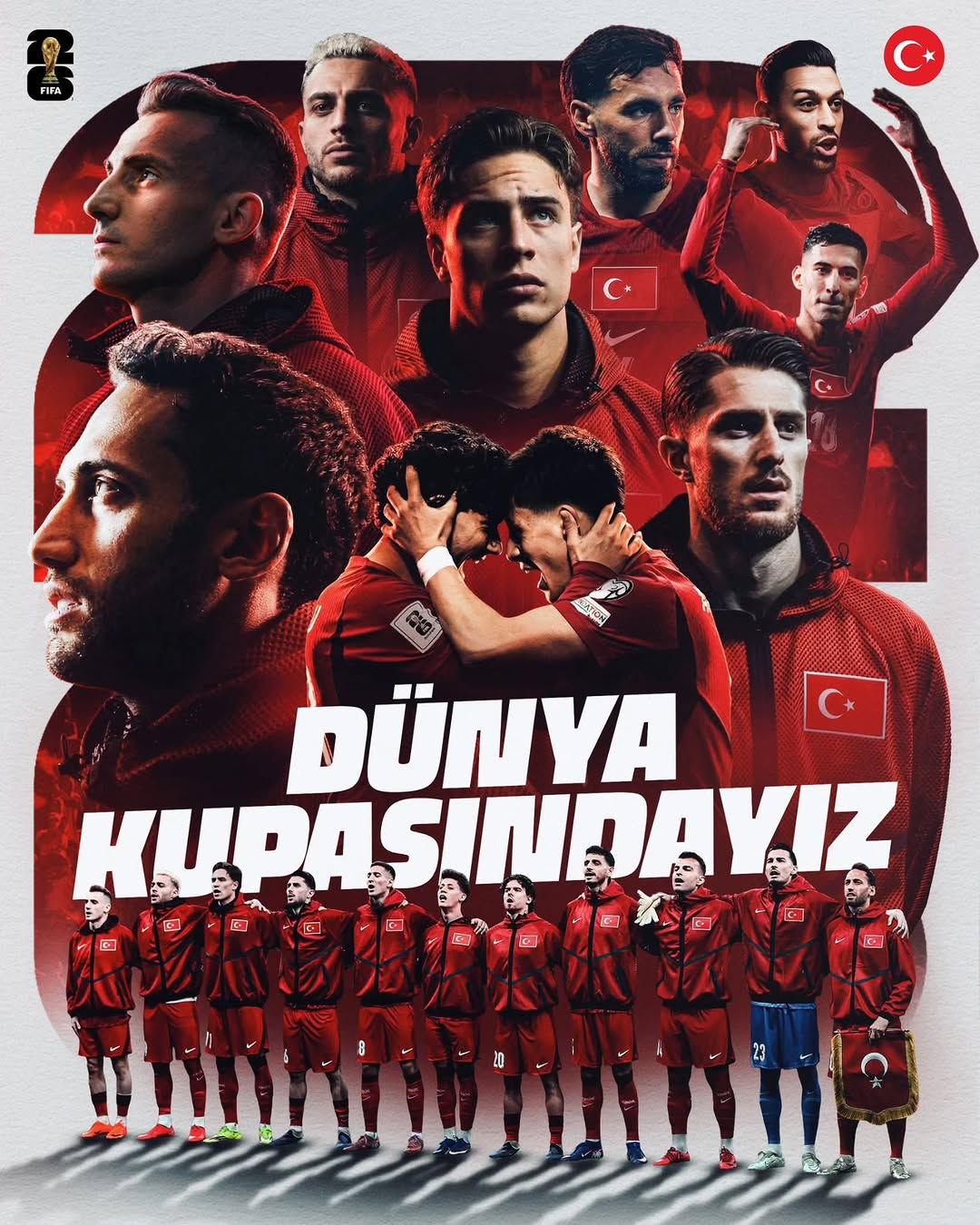 Türkiye A Milli Futbol Takımı Dünya Kupası'nda!