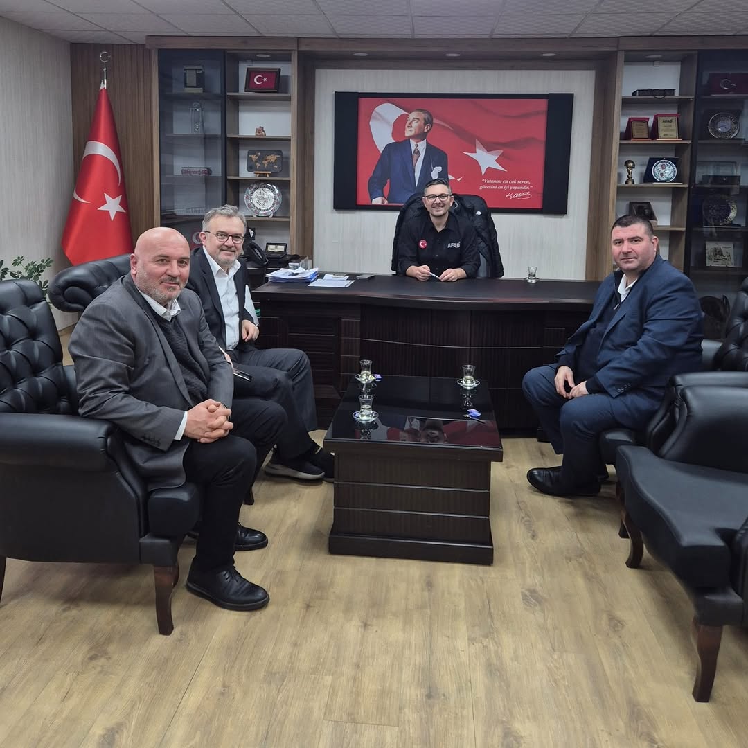 TürkNet Genel Müdür Yardımcısı Afyonkarahisar İl Afet Ve Acil Durum Müdürlüğü'nü Ziyaret Etti