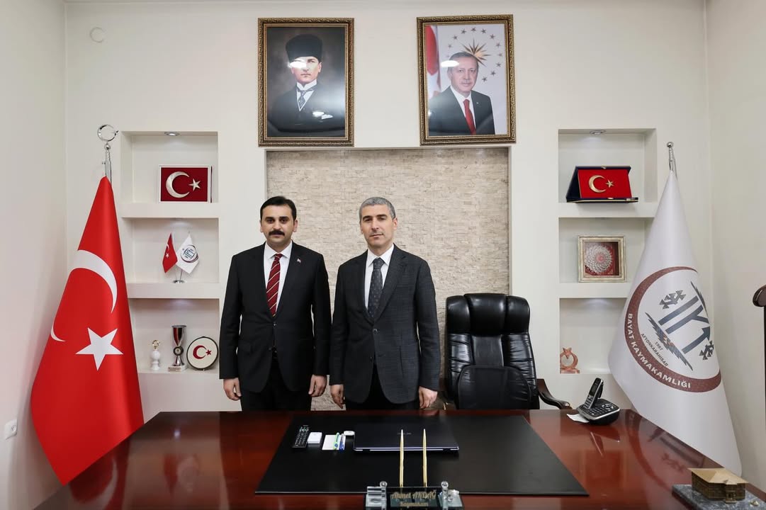 Valimiz Dr. Naci Aktaş Bayat Kaymakamlığını Ziyaret Etti