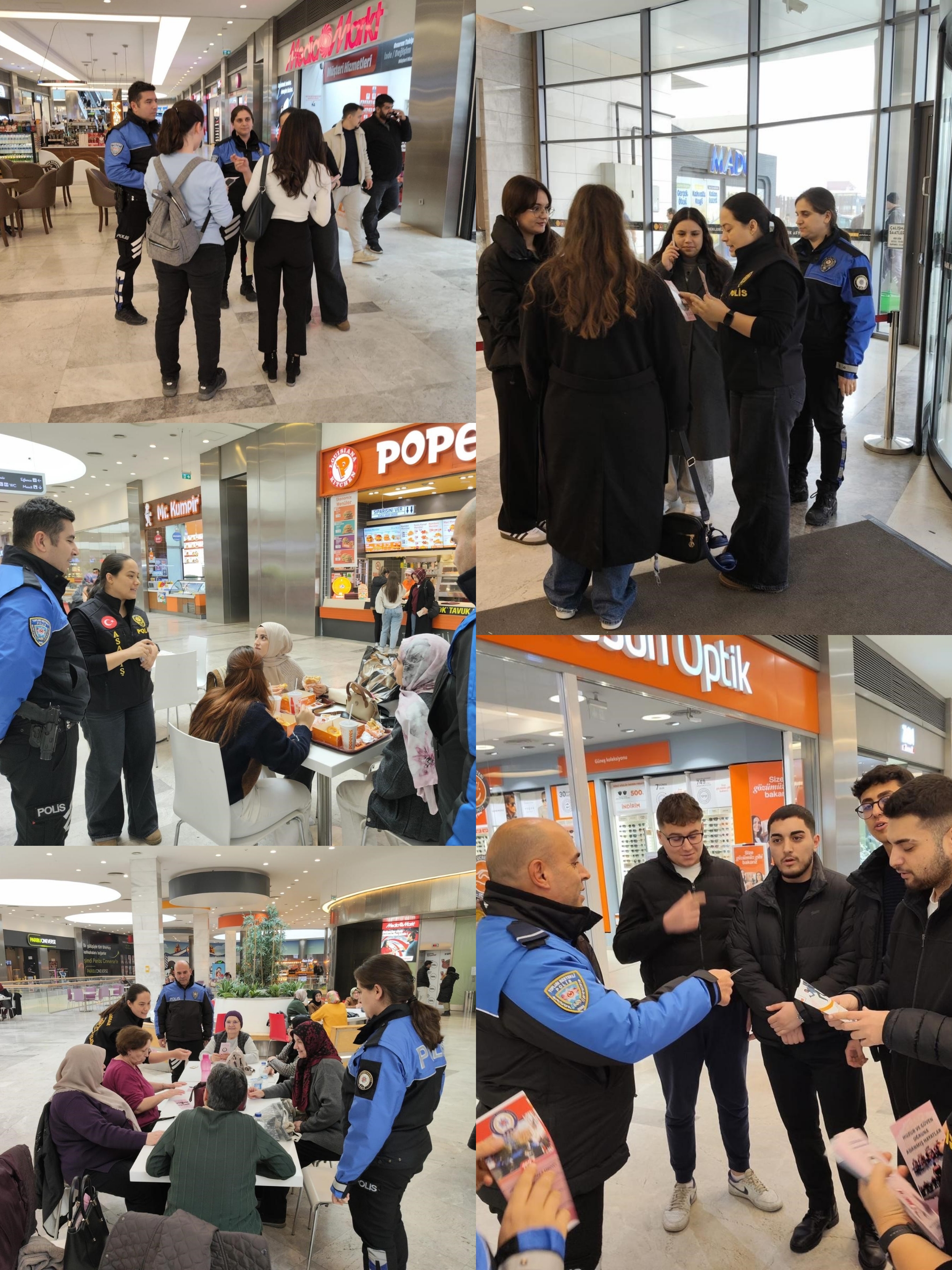 Vatandaşlara 112, KADES ve Dolandırıcılıkla Mücadele Bilgilendirmesi